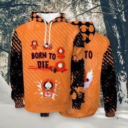 Hoodie Cartoon 3D Sweatshirt Kenny South Park Unisex Outfit Men Women Winter Xmas Gift Long Sleeve Printed Hooded Pullover Sweatshirt Shirt