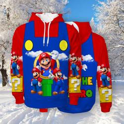 Hoodie Game 3D Printed Mar Character Io Game 3D Hoodie