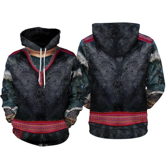 Kristoff Full Over Print 3D Hoodie