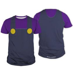 All Over Print Waluigi Custom 3D T Shirt Meaningful Gift For Family Gift For Boyfriend Valentine Gift