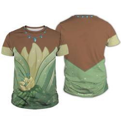 All Over Print Tiana Princess Custom 3D T Shirt Meaningful Gift For Family Gift For Boyfriend Valentine Gift