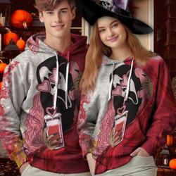 Halloween Horror Sexy Ghost No You Hang Up 3D Hoodie