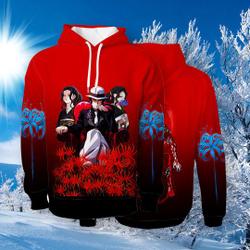 Cartoon 3D Hoodie, character anime 3D Hoodie, Halloween Gift