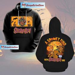 Halloween Hoodies, Scooby Doo 3D Hoodie, Scooby Doo Hoodie, Spooky Season Hoodie