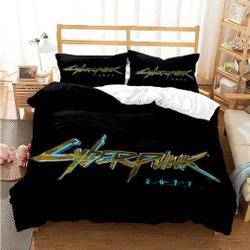 Cyberpunk 2077 duvet cover, Cyberpunk Bedding Set Gift For Your Girlfriend Boyfriend Gift For Love Gift For Friend Best Valentine Present Holiday Gift