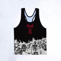 Anime Mens GYM Tank Top Meaningful Gift For Family Gift For Boyfriend Valentine Gift