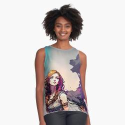 Winged One Chiffon Tank Top Meaningful Gift For Family Gift For Boyfriend Valentine Gift