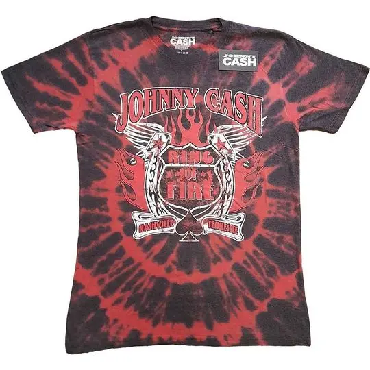Johnny Cash Tie Dye Shirt 3D T Shirt Meaningful Gift For Family Gift For Boyfriend Valentine Gift
