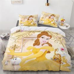 Disney Bella Printing Three Piece Bedding Set Gift For Your Girlfriend Boyfriend Gift For Love Gift For Friend Best Valentine Present Holiday Gift