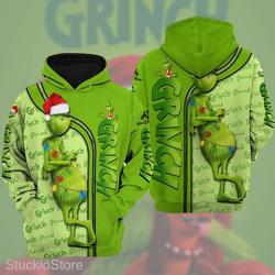 funny character Christmas 3D Hoodie