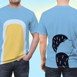 Dad Blue.y Dog 3D Shirt, Dad Puppy Cosplay 3D Shirt Meaningful Gift For Family Gift For Boyfriend Valentine Gift