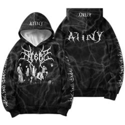 ATEEZ Kpop 3D Hoodie, Heavy Metal Hongjoong Seonghwa San Mingi Wooyoung 3D Hoodie