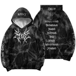ATEEZ Kpop 3D Hoodie, Heavy Metal Hongjoong Seonghwa San Mingi Wooyoung 3D Hoodie