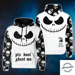 Jack Skellington Hoodie, Please Don't Ghost Me, Nightmare Before Christmas Hoodie