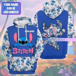 Personalized Stitch Shirt, Stitch Hoodie, Lilo And Stitch