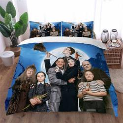 The Addams Family Pillow Cover Duvet Cover Bedding Set Four Seasons Large Duvet Cover Three Piece Set Male and Female Home