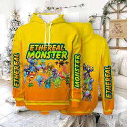 Game 3D Hoodie, Character 3D Hoodie, Thanksgiving Holiday
