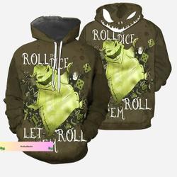 Halloween Oogie Boogie Hoodies, Oogie Boogie Nightmare Christmas