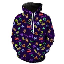 Cartoon 3D Printed Shirt Spring Senior Teenagers