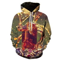 New fashion 3D printed funny hoodie