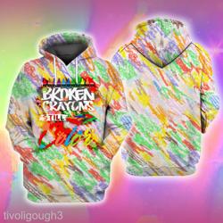Broken Crayons Still Color Shirt, Positive Mindset Hoodie