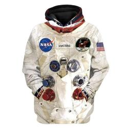 Armstrong Spacesuit Costume 3D Hoodie Apollo mission suit 3D Hoodie