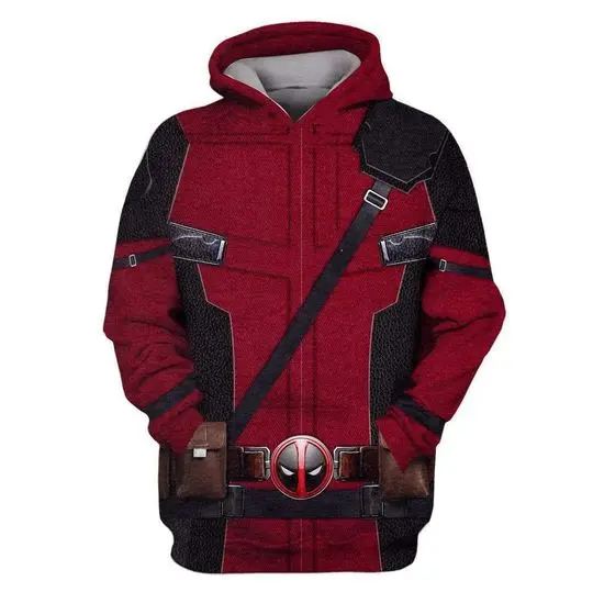 Chaotic Fighter 3D Hoodie Halloween Costume Cosplay 3D Hoodie