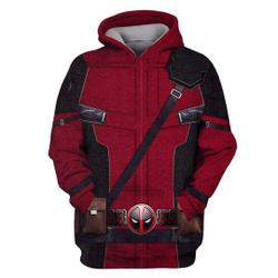 Chaotic Fighter 3D Hoodie Halloween Costume Cosplay 3D Hoodie
