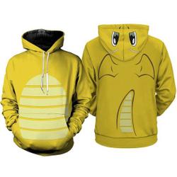 Sky-Ruling Dragon Halloween 3D Hoodie Legendary Anime Dragon 3D Hoodie