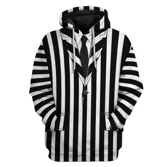 Horror Movie Halloween 3D Hoodie, Scary Killer Cosplay Costume 3D Hoodie