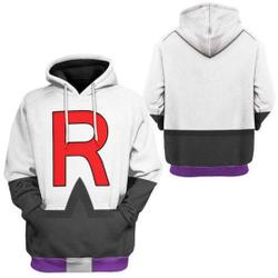 Animation Team Character 3D Hoodie, Halloween Cosplay Hoodie