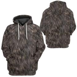 Sloth Cosplay Costume For 3D Hoodie Lazy Animal All Over Print Halloween Hoodie