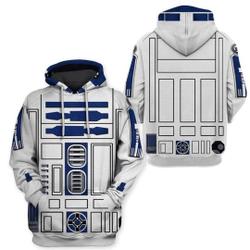 Fictional Robot Halloween Costume For 3D Hoodie Fighting Movie Character 3D Hoodie