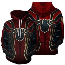 Superhero Costume 3D Hoodie, Fictional Movie Character Cosplay Halloween 3D Hoodie