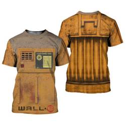 Fictional Galaxy Robot 3D Shirt, Halloween Costume For Family Group T Shirt Meaningful Gift For Family Gift For Boyfriend Valentine Gift