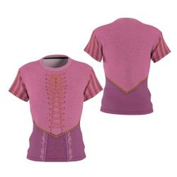 Long Hair Princess Costume 3D Shirt, Halloween Costume Meaningful Gift For Family Gift For Boyfriend Valentine Gift