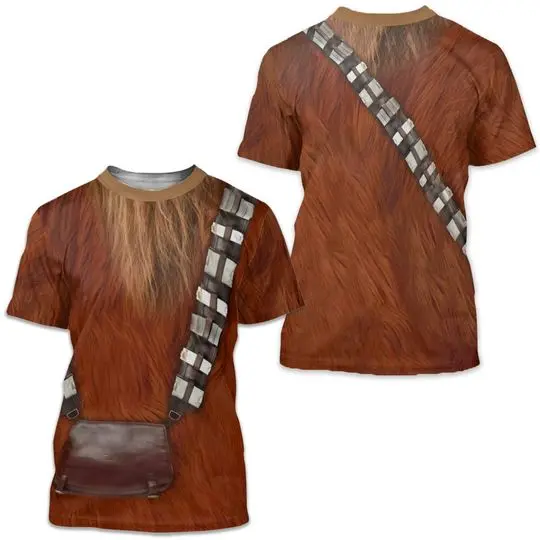 Galaxy Hairy Creature Costume 3D T-Shirt, Star Hero Shirt, Alien Cosplay Shirt, Halloween Costume Meaningful Gift For Family Gift For Boyfriend Valentine Gift