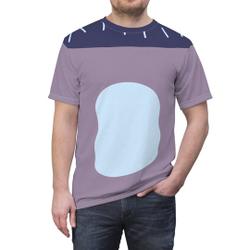 BlueDad All Over Printed 3D Costume Shirt, Cute Halloween Shirt Meaningful Gift For Family Gift For Boyfriend Valentine Gift