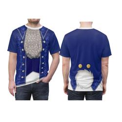 Wonderland Movie Costume White Rabbit 3D Shirt, Halloween Costume Meaningful Gift For Family Gift For Boyfriend Valentine Gift