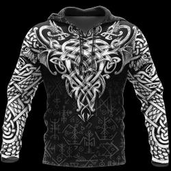 Celtic Tattoo Art 3D Hoodie, Hoodie Lovers Gift, Men Gift