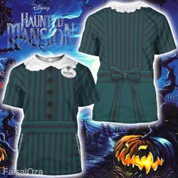 Haunted Mansion Costume, Disney Halloween Costume 3D Shirt Meaningful Gift For Family Gift For Boyfriend Valentine Gift