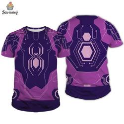 Spider Man Across The Spider Verse Cosplay 3D T Shirt Meaningful Gift For Family Gift For Boyfriend Valentine Gift