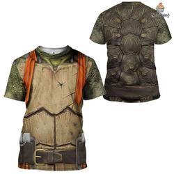 Michelangelo TMNT, Michelangelo TMNT Cosplay 3D T Shirt Meaningful Gift For Family Gift For Boyfriend Valentine Gift