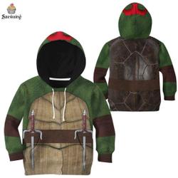 TMNT Turtle Fan Cosplay, Donatello TMNT Don Donnie Purple 3D Hoodie