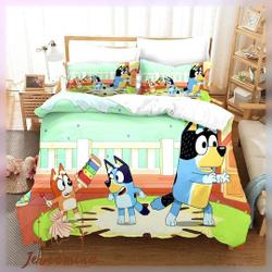 BlueyDad Bedding Set, BlueyDad Duvet Cover, BlueyDad Bed Set, BlueyDad Fan GiftGift For Your Girlfriend Boyfriend Gift For Love Gift For Friend Best Valentine Present Holiday Gift