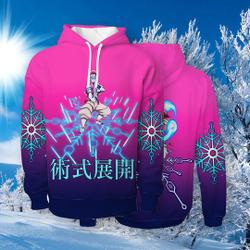 Hoodie Cartoon 3D Printed Sweatshirt Akaza Men 3D Hoodie