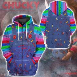 Chucky Child's Play 3D Halloween Costumes 3D Hoodie