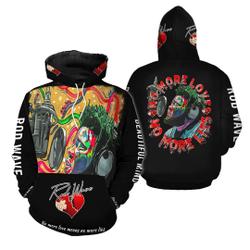 Rod Wave 3D Hoodies, Vintage Rod Wave Nostalgia 2023 Tour Shirt, Beautiful Mind Tour