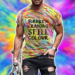 Broken Crayons Still Color Shirt, Elementary Shirt Meaningful Gift For Family Gift For Boyfriend Valentine Gift