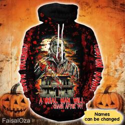 A Real Man Will Chase After You Shirt, Funny Halloween Hoodie